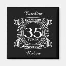 Buscar coral y blanco imanes Parejas