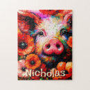 Buscar flores rojas puzzles General y unisex