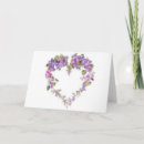 Buscar corazón violeta tarjetas Amor