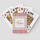 Buscar rayas rojas barajas de cartas General y unisex
