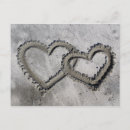 Buscar dos corazones postales Corazón