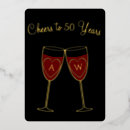 Buscar copas de vino invitaciones Aniversario