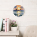 Buscar amanecer relojes de pared Náutico