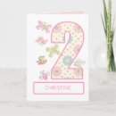 Buscar segundo tarjetas de cumpleaños Rosa