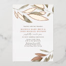 Buscar hojas de otoño invitaciones Acuarela