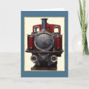 Buscar tren azul tarjetas Fotografía