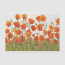 Buscar amapolas papel de seda Botánico