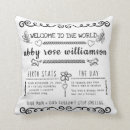 Buscar stats del bebé cojines Tipografía