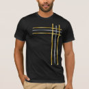 Buscar raya negra camisetas Para él