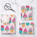 Buscar cream papel de regalo Cono de helado