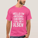 Buscar olsen camisetas Divertido
