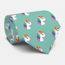 Buscar unicornio del kawaii corbatas Adorable