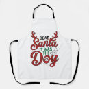 Buscar navidad del perro delantales Cachorro