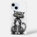 Buscar gato blanco iphone fundas Felino