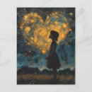 Buscar corazones y estrellas postales Corazón