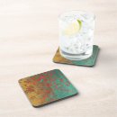 Buscar cobre metálico posavasos Naranja