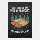 Buscar cerdos paños de cocina Navidad