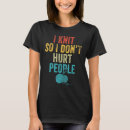 Buscar knitter camisetas Punto