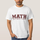 Buscar mental camisetas Matemáticas