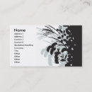 Buscar kimono tarjetas de visita Flores
