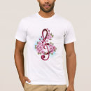 Buscar notas musicales camisetas Símbolo