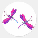 Buscar libélula pegatinas Brillante