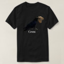 Buscar crow camisetas Cretino negro