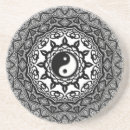 Buscar arte tribal posavasos Blanco y negro