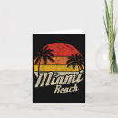 Buscar miami tarjetas Puesta de sol