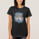 Buscar cara del lobo camisetas Gris