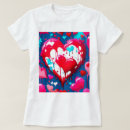 Buscar derretido camisetas Para ella