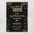 Buscar shine invitaciones Negro