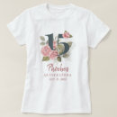 Buscar mexicanas de la fiesta de cumpleaños camisetas Quinceañera