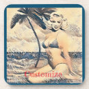 Buscar pinup posavasos Playa