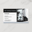 Buscar transporte y logística tarjetas de visita Camioneta