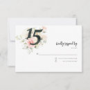 Buscar del quinceanera tarjetas rsvp Invitados