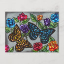 Buscar mariposas rosas postales General y unisex