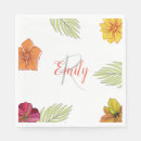 Buscar hawaiian servilletas Floral