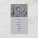 Buscar lavendar tarjetas de visita Bonito