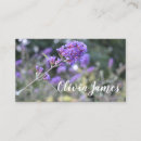 Buscar lila tarjetas de visita Morado