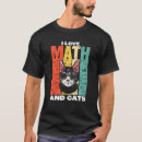 Buscar amo matemáticas camisetas Divertido