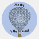 Buscar el cielo es el límite postales Motivador