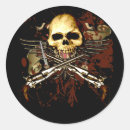 Buscar revólver pegatinas Rojo