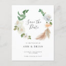 Buscar vintage save the date postales Boda de otoño