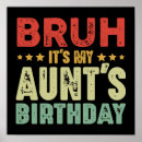 Buscar tía posters Cumpleaños