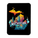 Buscar michigan imanes Viaje retro vintage
