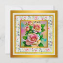 Buscar rosas coloridos tarjetas Acuarela