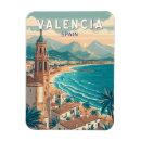 Buscar españa rectangulares imanes Viaje retro vintage