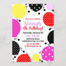 Buscar lunares rojos invitaciones Niños