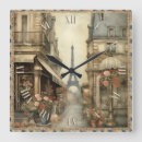 Buscar sepia relojes de pared Cosecha